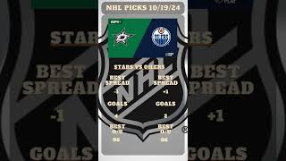 Edmonton Oilers vs Dallas Stars 101924  NHL Picks Today 101924  Best NHL Bets [upl. by Iggem]