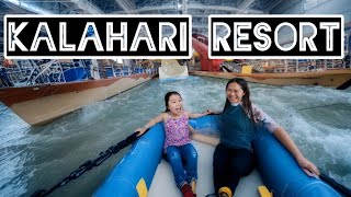 kalahari resort Wisconsin Dells  FULL TOUR outdoor indoor waterpark and adventure park [upl. by Maurer]