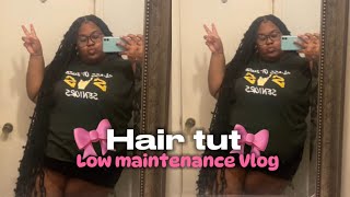 Low maintenance vlog hair care  Vlogz with Vicki Lo [upl. by Shirleen]