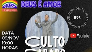 🔴 AO VIVO NA IPDA REGIONAL ALTEROSA CULTO SÁBADO PRELETOR COOPSAMUEL [upl. by Emyle384]