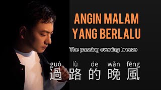 過路的晚風海來阿木  Guo Lu De Wan Feng  Hai Lai A Mu  Chinese Song  Pinyin  Mandarin Song [upl. by Ian]