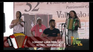 REINA DEL FESTIVAL VALLENATO 2019 MERENGUE LORAINE LARA TVD [upl. by Norman26]