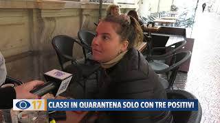 Classi in quarantena solo con tre positivi [upl. by Demott802]