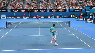 The Best Game Of Tennis Ever  Australian Open 2012 [upl. by Fanestil687]