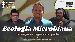 RuralCampoCast 63 Ecologia microbiana  Interação microrganismo  planta [upl. by Lanaj]