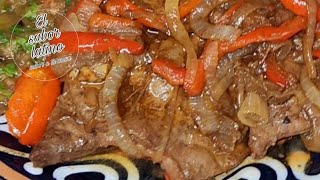 🔴 Hígado Encebollado ✅️ Tip para Quitar el Olor y Sabor a Sangre🔥 [upl. by Nywra]