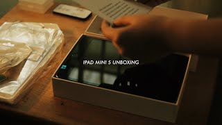 iPad Mini 5 Unboxing 2024 from Shopee  COZY AND NO TALKING VLOG [upl. by Direj]