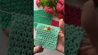 ✅ Small Openwork pattern💥 Easy and Beautiful🔥😊 [upl. by Ainecey]