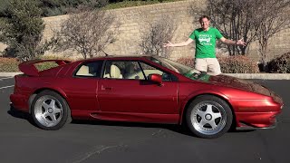 The Lotus Esprit V8 Is an Underrated Exotic Sports Car [upl. by Hcib331]