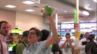 Solidarity with the Baiada workers Coles Flash Mob [upl. by Akilat]