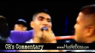 Mikey Garcia vs Roman Martinez Garcia dropped in round 2 rises to batter Rocky for 8th rnd TKO [upl. by Alvita693]