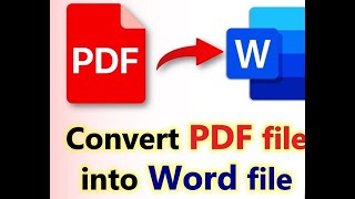 How to Convert PDF to Word for Free  pdf to word converter  How to Convert PDF to Word  2024 [upl. by Natsud330]