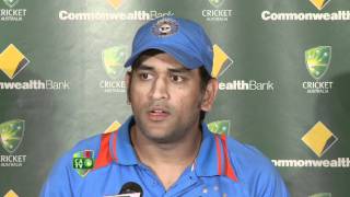 Feb 19th MS Dhoni press conference [upl. by Coombs]