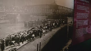 Chicagos Eastland Disaster gallery featured at Titanic exhibit in Skokie [upl. by Sualkcin762]