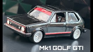 Custom Diecast  MK1 VW GOLF GTI [upl. by Aiyekal437]