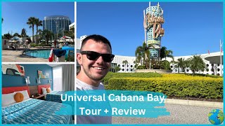 Universal Cabana Bay Full Resort Tour  Review  Universal Orlando Resort [upl. by Nomsed]