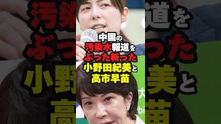 中国の汚染水プロパガンダをぶった斬った小野田紀美と高市早苗 海外の反応 shorts [upl. by Housum]