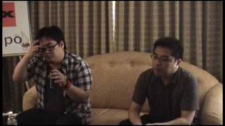 Interview Hiroyuki Imaishi and Atsushi Nishigori  AX 2009 [upl. by Subir]