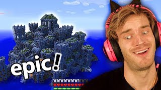 I FOUND an OCEAN TEMPLE in Minecraft epic  Part 11 [upl. by Leunamesoj]