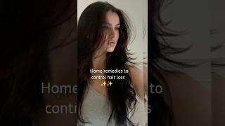 home remedies to control hair loss [upl. by Pega]