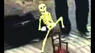 puppet funny skeleton dance [upl. by Wallis]