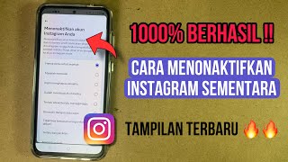 CARA MENONAKTIFKAN IG SEMENTARA [upl. by Warfold]