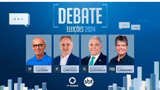 DEBATE ELEIÇÕES 2024  TV TAMBAÚ [upl. by Roleat64]