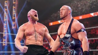 Brock Lesnar vs Ryback Match Wrestling Legend [upl. by Pauly]