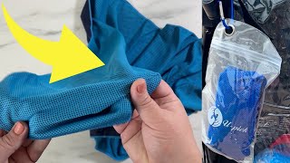 The PERFECT Cooling Towels For Disney Trips Amazon Find [upl. by Nottage]