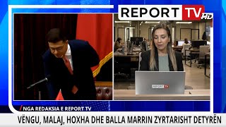 Betohen para presidentit ministrat e rinj Vëngu Malaj Hoxha dhe Balla marrin zyrtarisht detyrën [upl. by Oballa667]