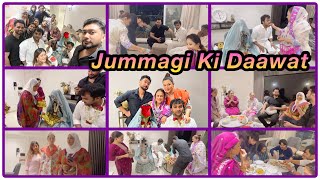 Saqlain amp Mahin ki Jummagi ki Daawat🌹 family familyvlog wedding [upl. by Eimma]