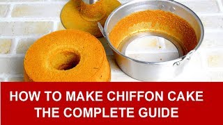 How to make chiffon cake – the complete guide [upl. by Ytsirk]