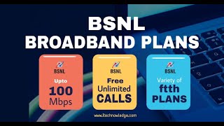 BSNL Fiber Plans  BSNL Broadband Fiber Plans  Best WiFi Broadband Fiber Plans BSNL Rs 249Month [upl. by Ahsote859]