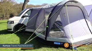 Kampa Travel Pod Action Air Driveaway Awning [upl. by Hcra887]