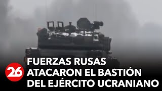 UCRANIA Fuerzas rusas atacaron el bastión del ejército ucraniano [upl. by Anima58]