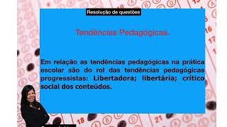 Tendências Pedagógicas Contrato Temporário  SEDF 2018 [upl. by Hcnarb]