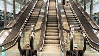 Sweden Stockholm Odenplan Train Station 5X escalator [upl. by Melvyn]