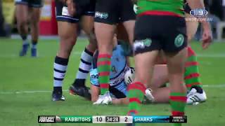 NRL Highlights South Sydney Rabbitohs v Cronulla Sharks – Round 13 [upl. by Etterrag644]