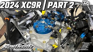 2024 POLARIS XCR 9R BUILD PART 2  INDY SPECIALTIES 9R LONG ROD BILLET CRANK ENGINE GETS DROPPED IN [upl. by Dilan11]