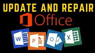 Update and Repair MS Office msoffice microsoftoffice update repairoffice [upl. by Ronnoc21]