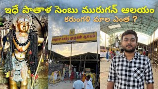 Dindugal పథాల సెంబు మురుగన్ ఆలయం amp Karungali malaPaathala sembu murugan temple Complete information [upl. by Riess]