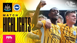 HIGHLIGHTS  Newcastle v Brighton  Premier League [upl. by Kylander]