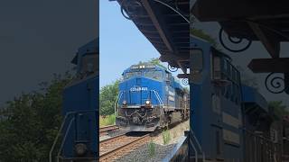 Awesome horn shows at Greencastle norfolksouthern conrail heritageunits railfanning shorts [upl. by Siram]