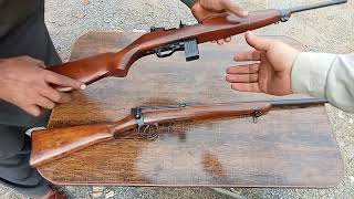 7mm rifle Vs 22 rifle complete video [upl. by Ordnassela]