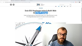 Wo stehen neue Einspeisevergütungen im EEG2023 [upl. by Aketal]