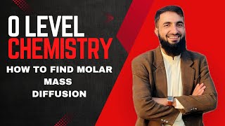 HOW TO FIND MOLECULAR MASS BEFORE DIFFUSION  IGCSE  O LEVEL [upl. by Nuahsed]