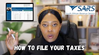 HOW TO SUBMIT YOUR SARS TAX RETURN ONLINE USING eFILING  Personal Finance  South Africa [upl. by Ttoille61]