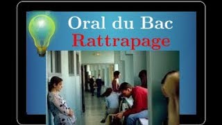 Oral de rattrapage de BAC  Comment choisir ses matières  IMPORTANT [upl. by Anitnuahs]