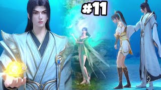 Heavenly God in Immortal Realm to Trained Females cultivators Anime Part 11 in Hindi Explained btth [upl. by Enirrok462]