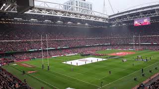 EPIC Welsh Anthem WALES 🏴󠁧󠁢󠁷󠁬󠁳󠁿 ENGLAND 🏴󠁧󠁢󠁥󠁮󠁧󠁿 2019 [upl. by Yvaht]